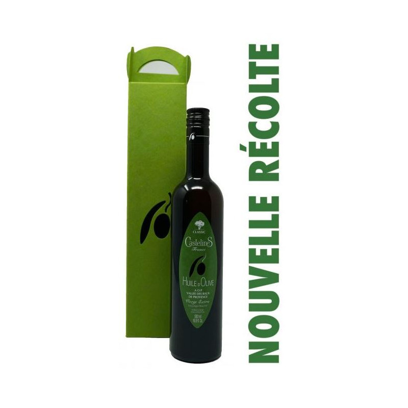 Coffret Vert + 1 bouteille 500ml CLASSIC AOP NOUVELLE RÉCOLTE