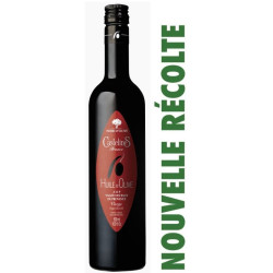Coffret Rouge + 1 bouteille 500ml NOIR D'OLIVE AOP NOUVELLE RÉCOLTE
