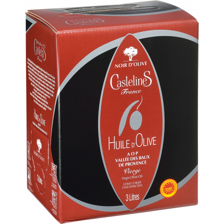 Noir d'Olive AOP 3L Bag in Box
