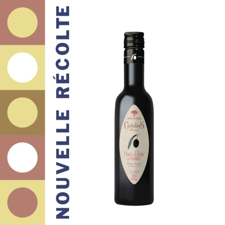 SINGULIÈRE Extra Virgin Olive Oil-Huile d'Olive de France-250ml Bottle-Moulin CastelaS France