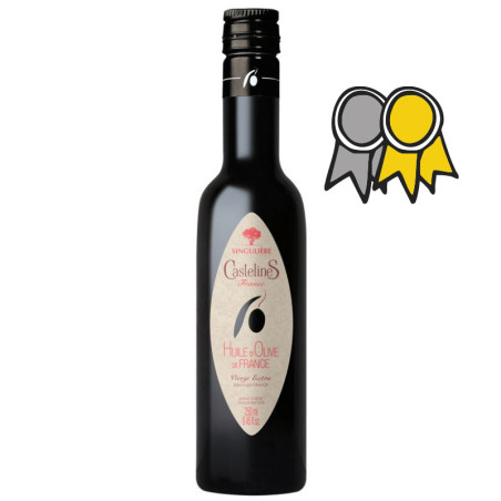 SINGULIÈRE Huile d'Olive Vierge Extra-Bidon 250ml-Moulin CastelaS France