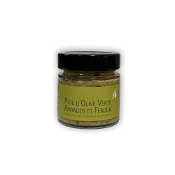 Pâte d’Olive Verte Amandes et Fenouil-Moulin CastelaS France