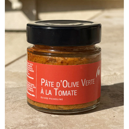 Pâte d'Olive Verte à la Tomate-Moulin CastelaS France