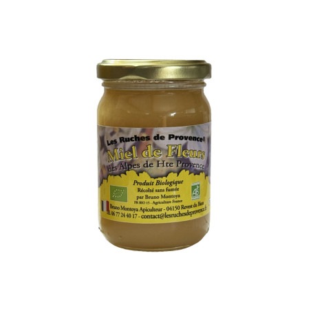 Miel Bio - Crémeux de Lavande 250g-Moulin CastelaS France