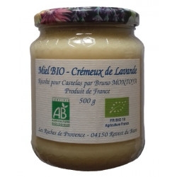Organic Creamy Lavander Honey 500g