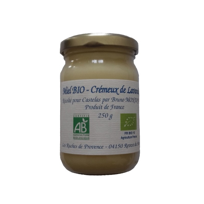 Organic Creamy Lavander Honey 250g