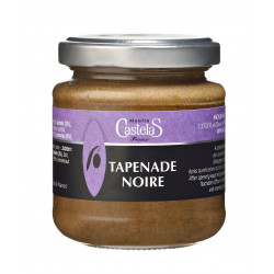 Black olive Tapenade, glass jar 110g