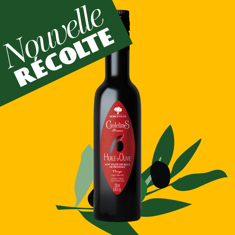 FRUITE NOIR Huile d'Olive ViergeAOP Vallée