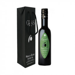 Schwarz geschank Verpackung + ein 250ml Klassisch Olivenöl Flasche